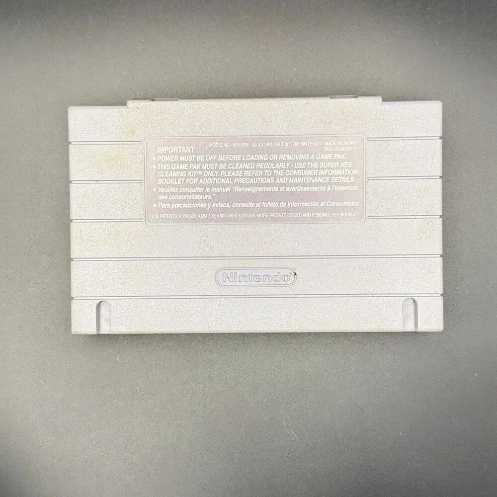 Tecmo Super NBA Basketball Sports Basketball Game for Super Nintendo SNES